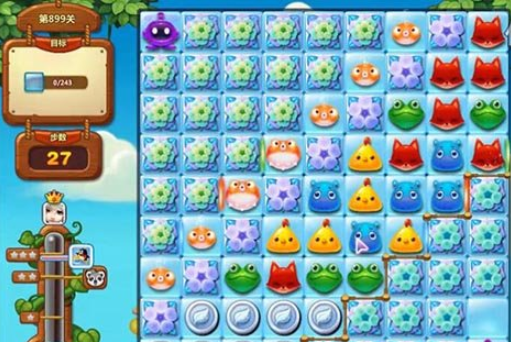 开心消消乐899关攻略