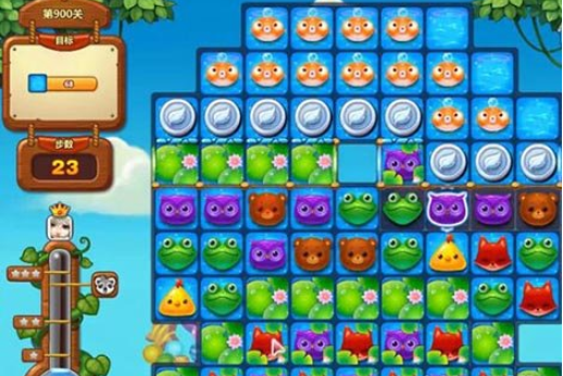 开心消消乐900关攻略