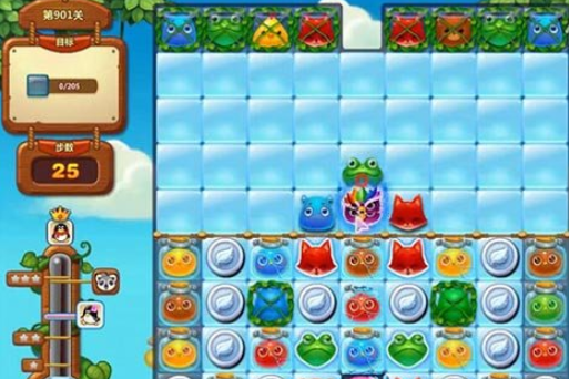 开心消消乐第901关怎么打