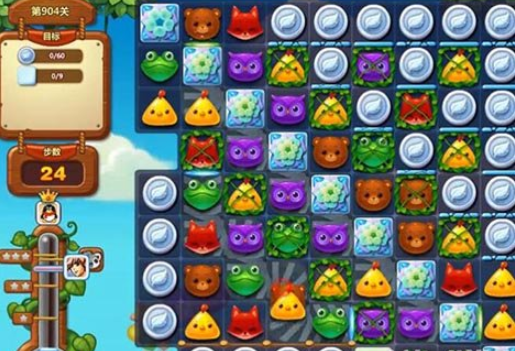 开心消消乐第904关怎么过
