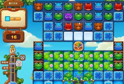 开心消消乐928关攻略