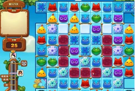 开心消消乐929关攻略