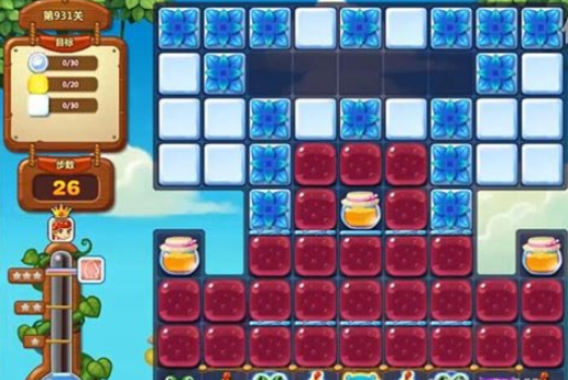 开心消消乐931关攻略