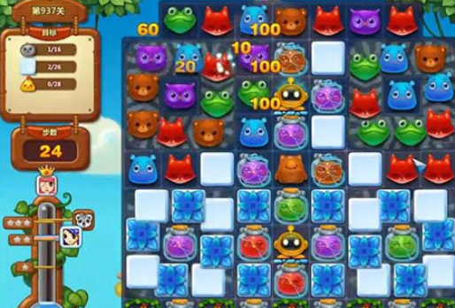 开心消消乐第937关怎么打