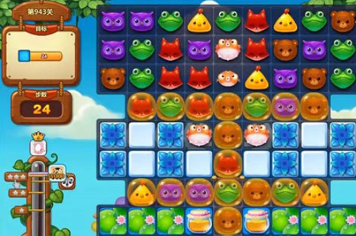 开心消消乐第943关怎么过