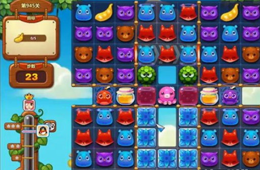 开心消消乐945关攻略