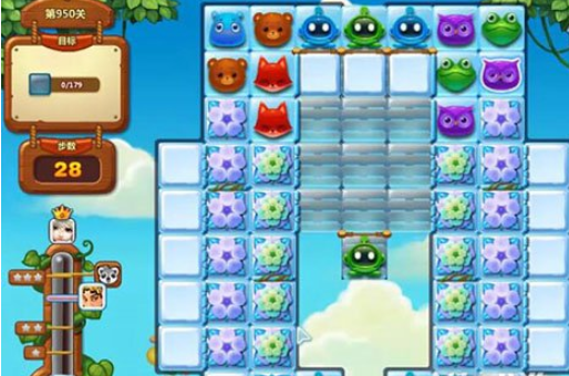 开心消消乐950关攻略