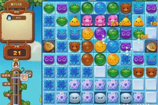 开心消消乐第954关怎么打