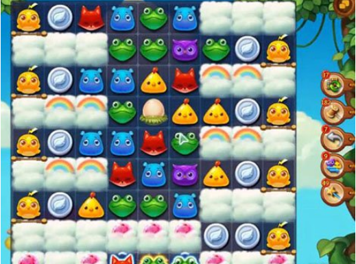 开心消消乐955关攻略