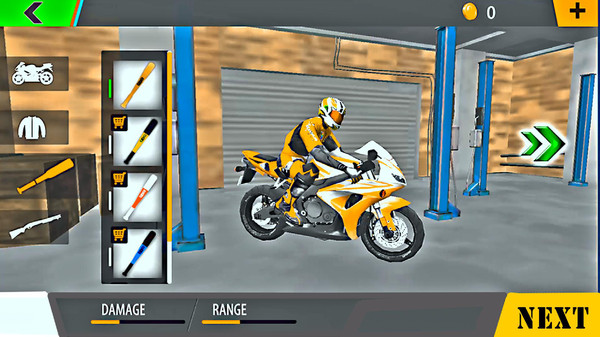 暴力赛车摩托车游戏0