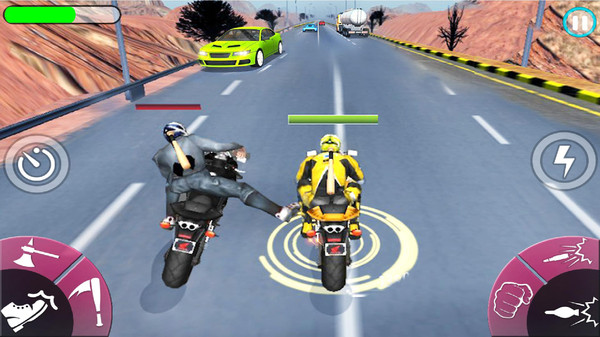 暴力赛车摩托车游戏2