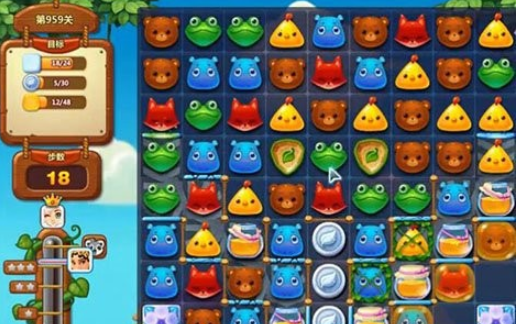 开心消消乐第959关怎么过