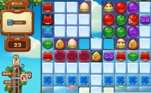 开心消消乐第962关怎么打