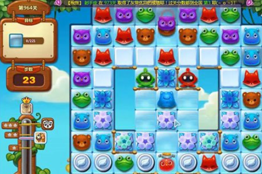 开心消消乐第964关怎么打