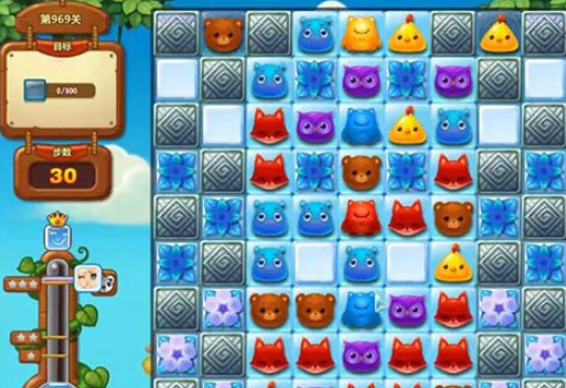 开心消消乐第969关怎么打