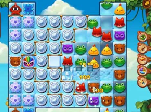 开心消消乐第989关怎么过