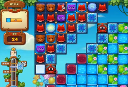 开心消消乐第997关怎么过