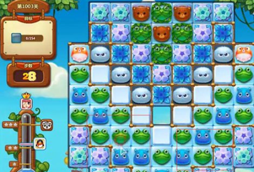 开心消消乐第1003关怎么打