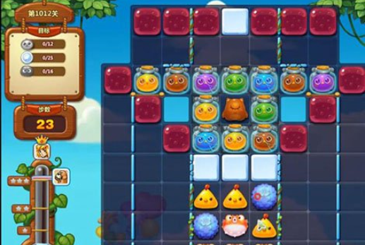 开心消消乐第1012关怎么过