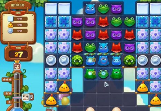 开心消消乐1013关攻略