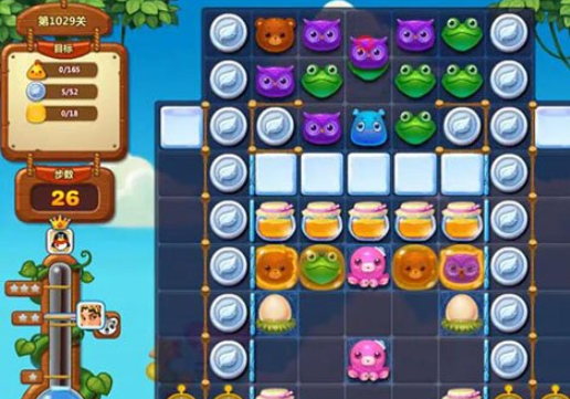 开心消消乐第1029关怎么过