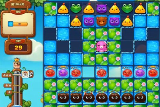 开心消消乐第1042关怎么打