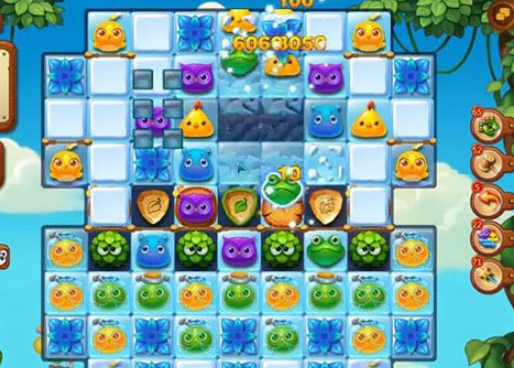 开心消消乐1043关攻略
