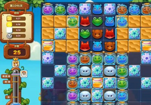 开心消消乐第1046关怎么过