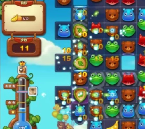 开心消消乐第1052关怎么过