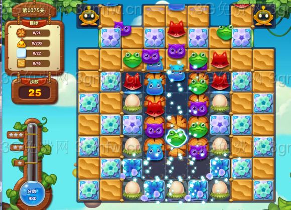 开心消消乐第1075关怎么打