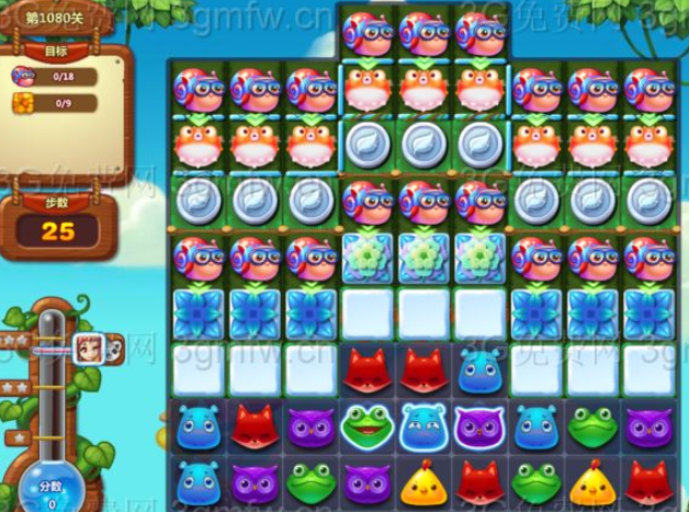 开心消消乐第1080关怎么过
