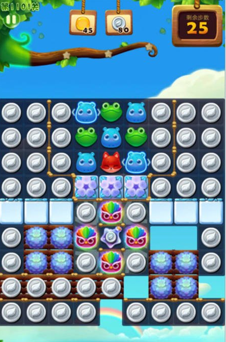 开心消消乐1101关怎么过