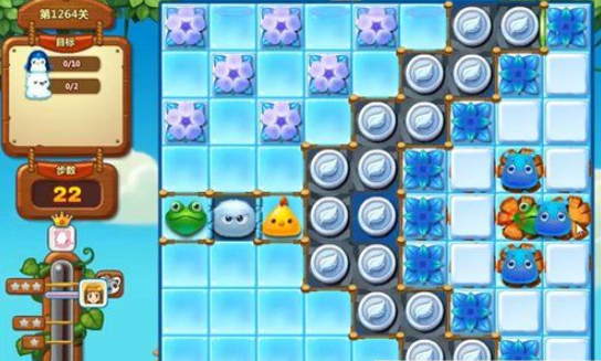 开心消消乐第1264关怎么打
