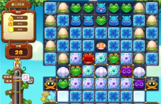 开心消消乐第1288关怎么打