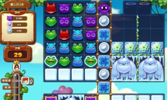开心消消乐第1283关怎么过