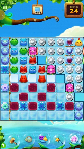开心消消乐第1229关攻略