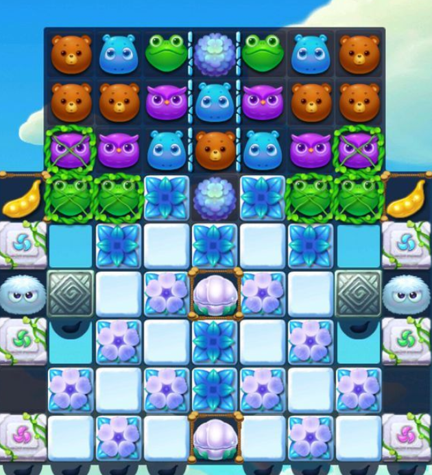 开心消消乐1235关怎么过