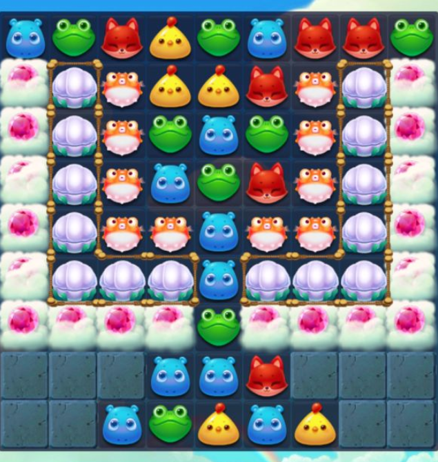 开心消消乐第1237关攻略