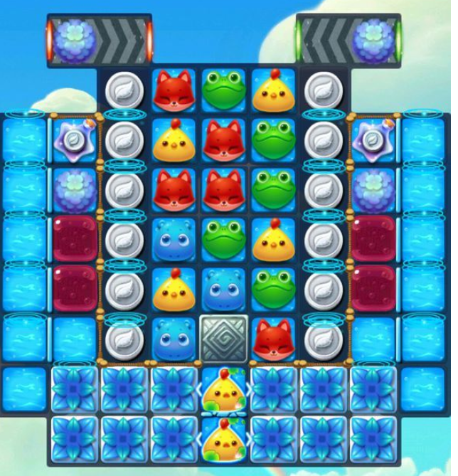 开心消消乐1240关怎么过