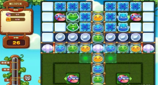 开心消消乐第1305关怎么过