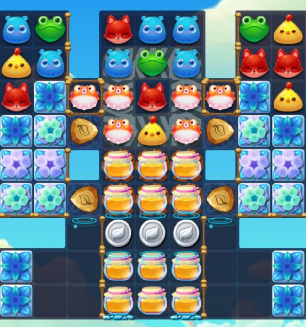 开心消消乐第1247关攻略