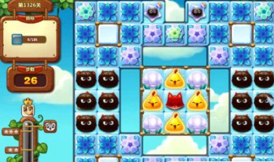 开心消消乐第1326关怎么打