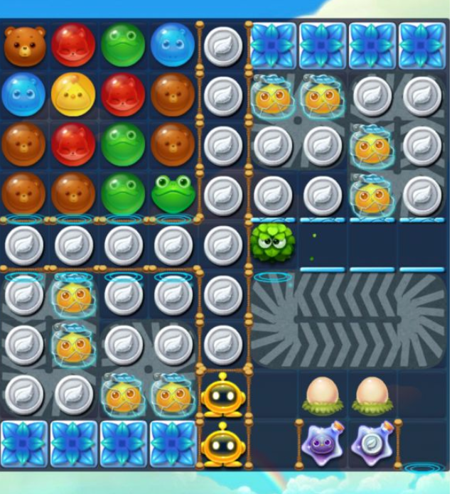 开心消消乐第1257关攻略