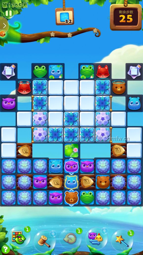 开心消消乐第1265关攻略