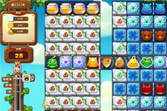 开心消消乐第1333关怎么过