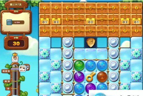 开心消消乐第1347关怎么打
