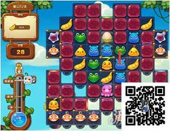 开心消消乐1252关图文攻略