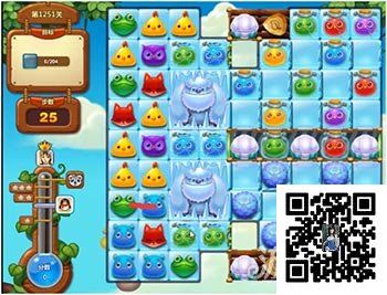 开心消消乐第1251关怎么打