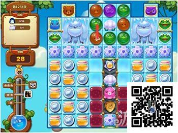 开心消消乐第1234关怎么过