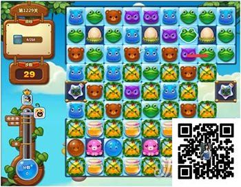 开心消消乐第1229关怎么打